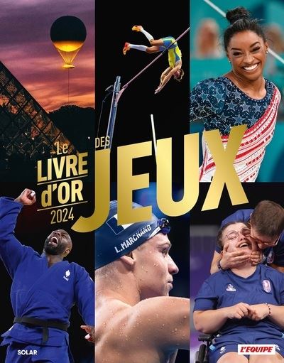 Livre d'Or 2024 des Jeux - L'Équipe - Mickael Caron - relié