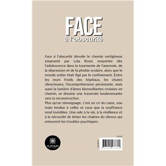 Face à l'obscurité