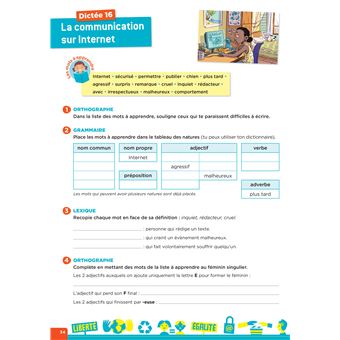 En route pour la dictée ! CM - Notre aventure citoyenne - Ed. 2025 - Cahier élève