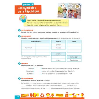 En route pour la dictée ! CM - Notre aventure citoyenne - Ed. 2025 - Cahier élève