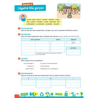 En route pour la dictée ! CM - Notre aventure citoyenne - Ed. 2025 - Cahier élève