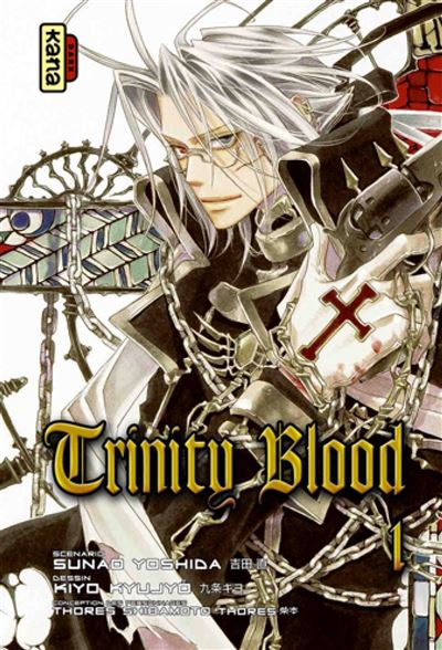 Trinity Blood - Tome 1 - Kiyo Kyujo - Kana Eds - broché - Manga