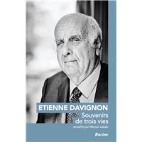 Etienne davignon souvenirs de trois vies