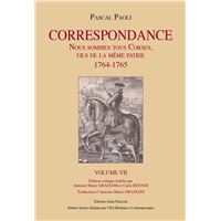 Paoli correspondance volume 7