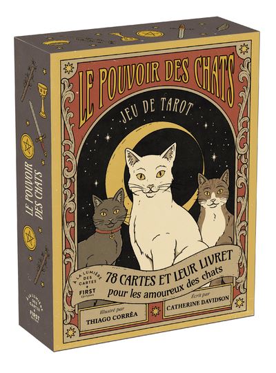 1930s Original French Art Deco Poster, Tricot Main, Les Laines Du Chat