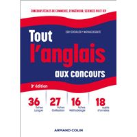 Tout l'anglais aux concours - 3e éd