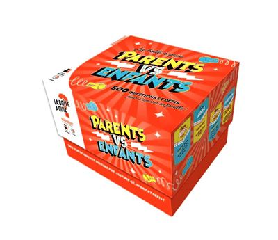 La boite Parents vs Enfants 500 questions et defis pour s