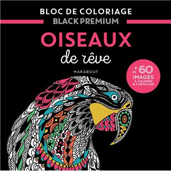 Bloc Black Premium - Oiseaux de rêve - 1
