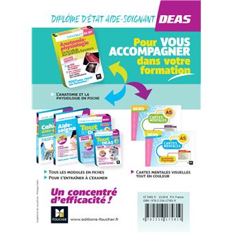 Techniques de soins en fiches mémos - DEAS Diplôme d'Etat Aide-Soignant