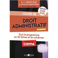 Cours de droit administratif 2024-2025
