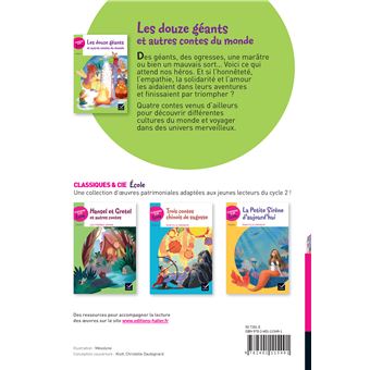 Classiques & Cie Ecole Cycle 2 - Les 12 géants et autres contes du monde