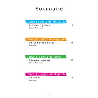 Classiques & Cie Ecole Cycle 2 - Les 12 géants et autres contes du monde