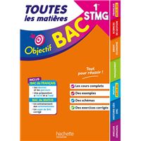 Objectif BAC 2027 - 1re STMG Toutes les matières