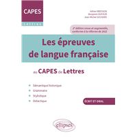 Les épreuves de langue française au CAPES de Lettres
