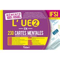 Mémento 100% visuel - L'UE 2 en 230 cartes mentales - IFSI