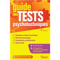 Guide des tests psychotechniques