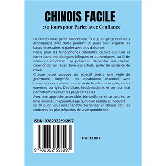 Chinois Facile : 30 Jours pour Parler avec Confiance