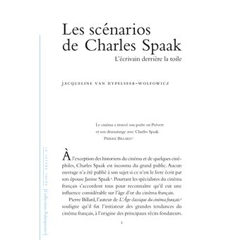 Les scénarios de charles spaak