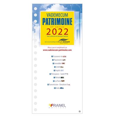 Vademecum Patrimoine 2022