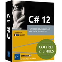 C# 12 - Coffret de 2 livres : Maîtrisez le développement avec Visual Studio 2022