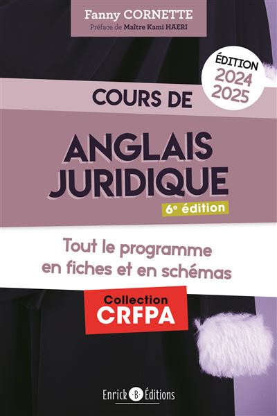 Cours d'anglais juridique 2024-2025 - Fanny Cornette (2024)