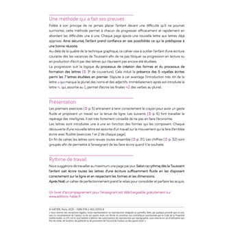 Les cahiers d'écriture CP - Éd. 2025 - Cahier n° 1 Apprentissage