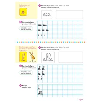 Les cahiers d'écriture CP - Éd. 2025 - Cahier n° 1 Apprentissage