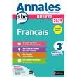 Annales Brevet Français 2025 - Corrigé