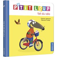 P'tit Loup -  : P'tit loup fait du velo