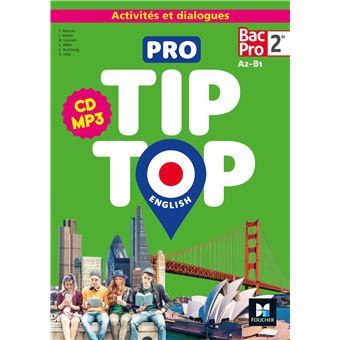 PRO TIP TOP ENGLISH - 2de Bac Pro - Éd. 2021 - CD audio - 1