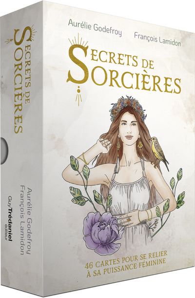 Secrets de sorcières - 46 cartes pour se relier à sa puissance féminine - Aurélie Godefroy - Tredaniel La Maisnie - Boîte ou accessoire - Jeux livres objets