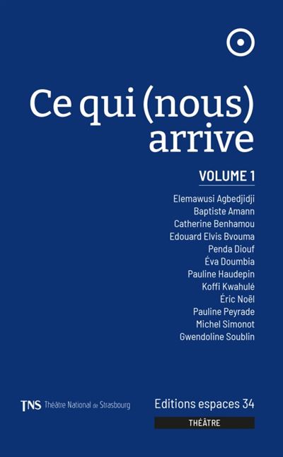 Ce qui (nous) arrive - Collectif - Espaces 34 - broché - Théâtre