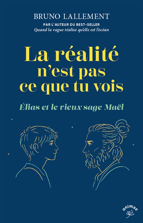 La réalité n'est pas ce que tu vois - Élias et le vieux sage Maël - Bruno Lallement - Animae - broché - Guide