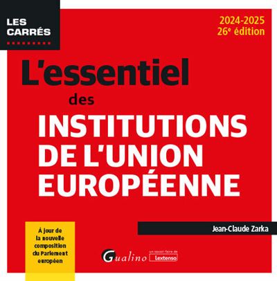 フランス語　La crise des sciences européennes L'essentiel des institutions de l'Union européenne Un point