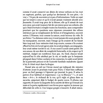 Autopsie d'un vivant