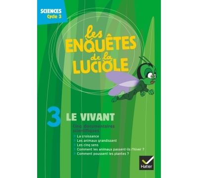Les Enquêtes de la Luciole Cycle 3 - Le Vivant (1) - DVD -  Chiuzzi-P - broché