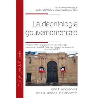 La déontologie gouvernementale - 1