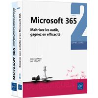 Microsoft 365 - Coffret de 2 livres : Maîtrisez les outils, gagnez en efficacité