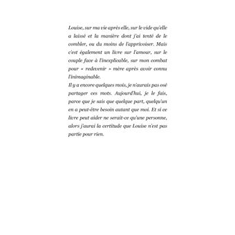Entre mes bras et les étoiles