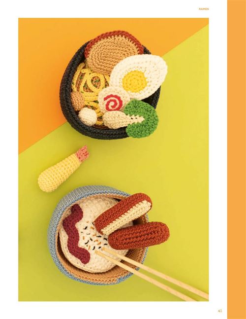 Délices du Japon au crochet - 50 pièces pour créer une dinette