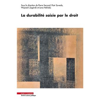 La durabilité saisie par le droit