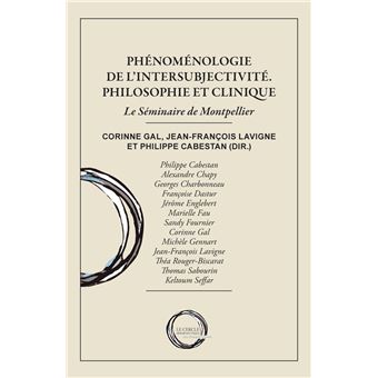 Phénoménologie de l'intersubjectivité - 1