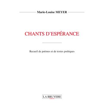 Chants d'esperance - 1