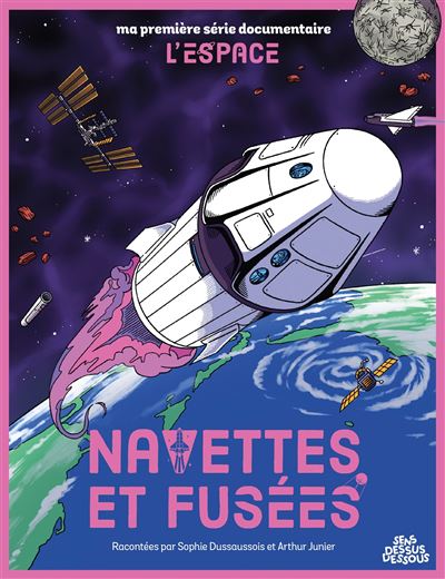 Couverture de Navettes et fusées : L'espace