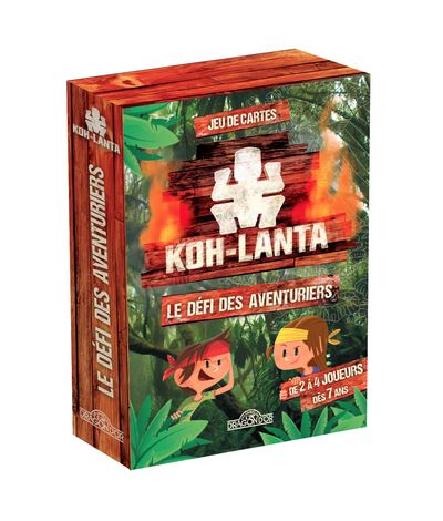 Jeu De Société KOH-LANTA 2012 (TF1 Games) - À Partir De 7 Ans - 3 à 8 Joueurs - Stratégie - Fabriqué En France