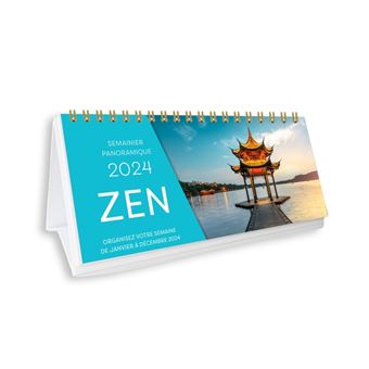 Agenda et Calendrier Zen, Bien-être - Agendas et Calendriers 2023-24 -  Livre, BD