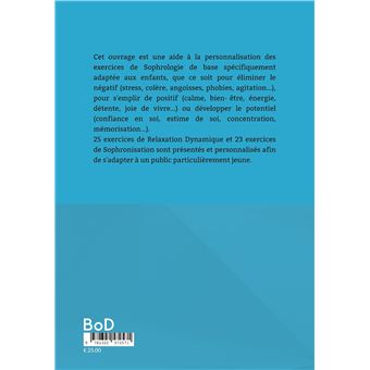 Personnalisation des exercices de Sophrologie pour les enfants