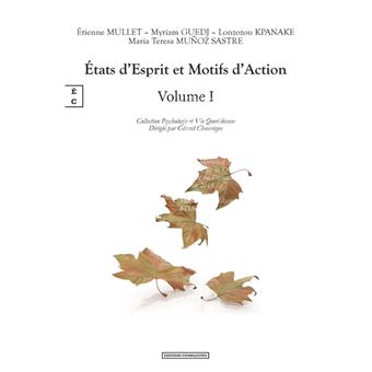 États d’Esprit et Motifs d’Action - 1