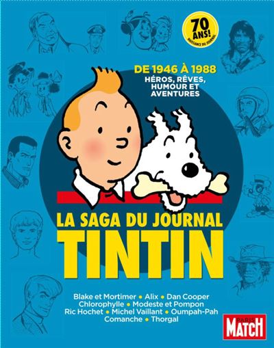 La saga du journal tintin -  Collectif - broché