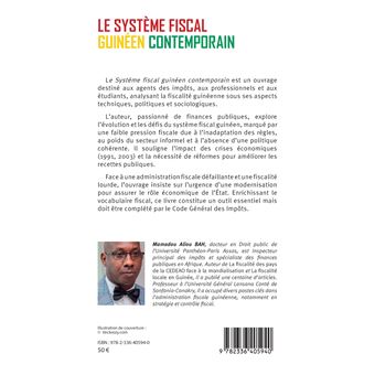 Le système fiscal guinéen contemporain